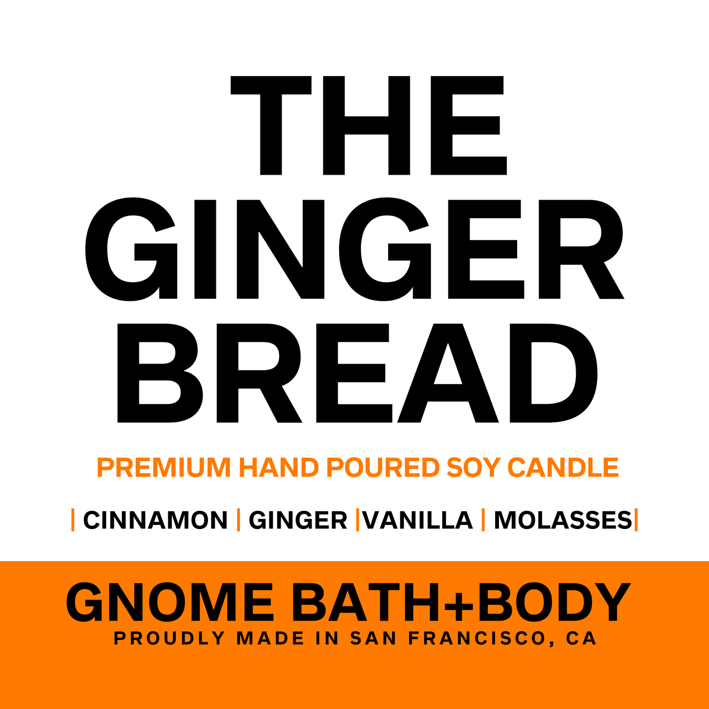 Gingerbread Soy Candle (13 oz)