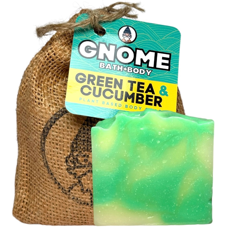 Green Tea & Cucumber Natural Body Soap