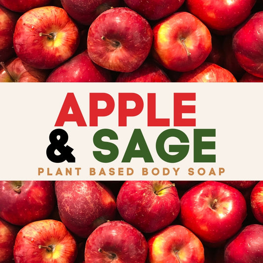 Apple & Sage Natural Body Soap