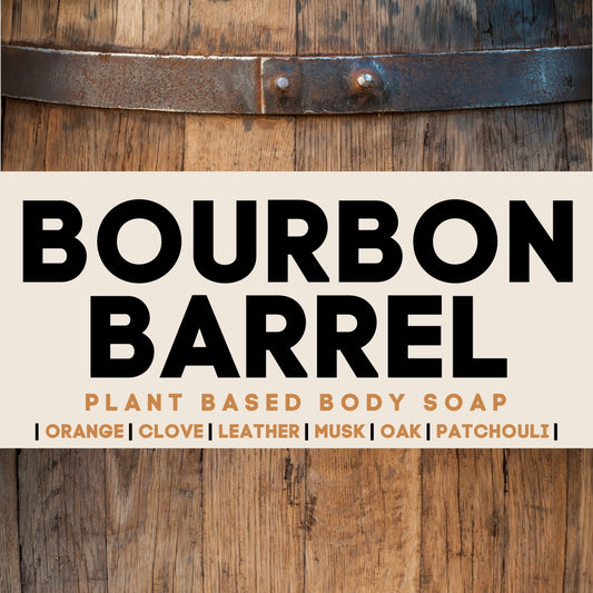 The Bourbon Barrel Natural Body Soap