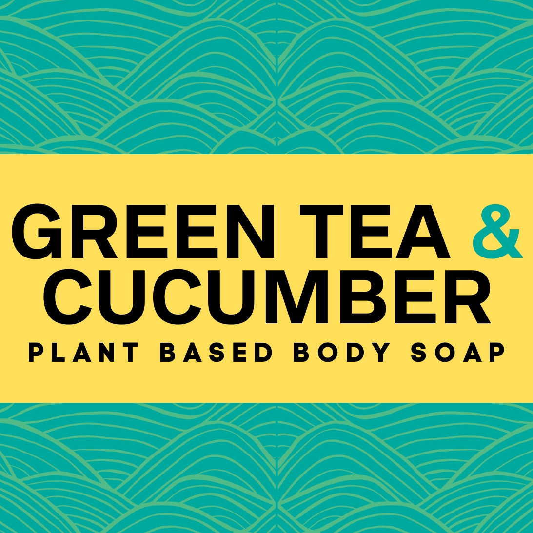 Green Tea & Cucumber Natural Body Soap