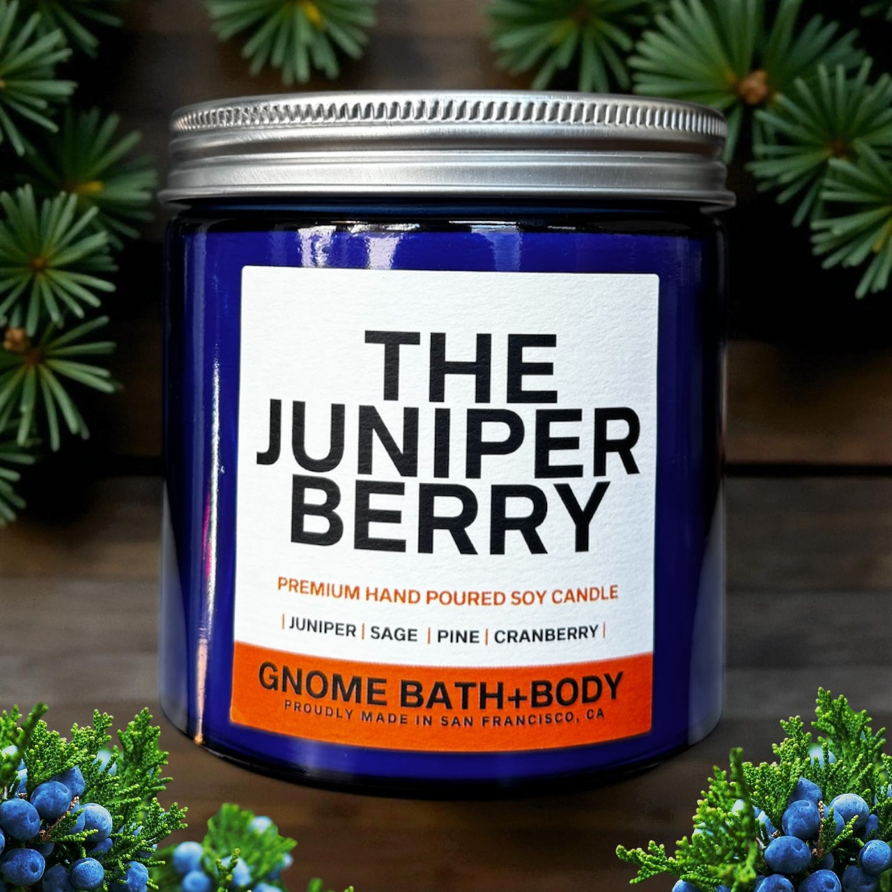 The Juniper Berry Soy Candle (13 oz)