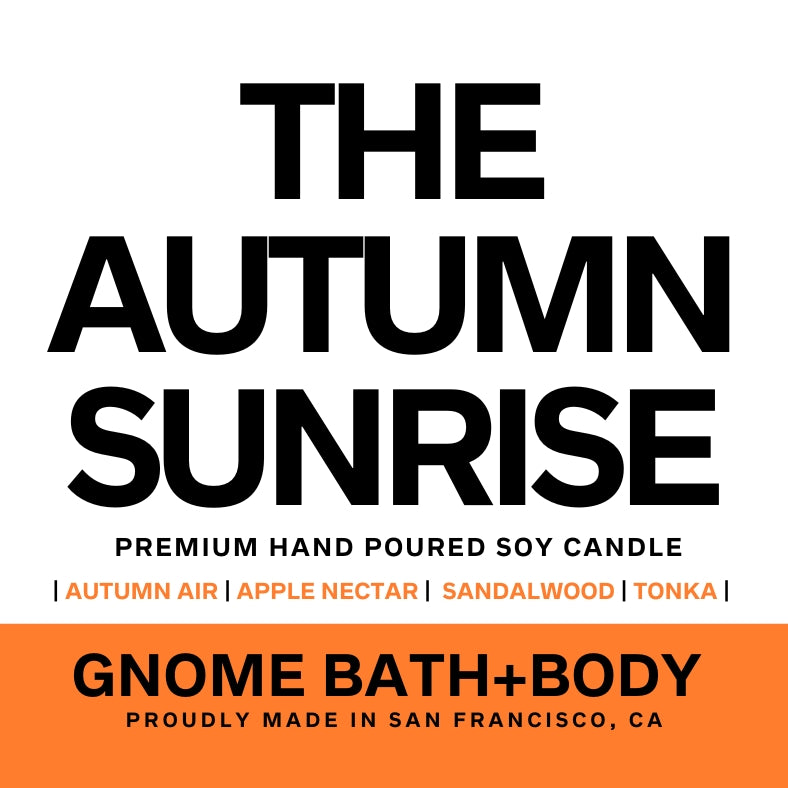 The Autumn Sunrise Soy Candle (13 oz)