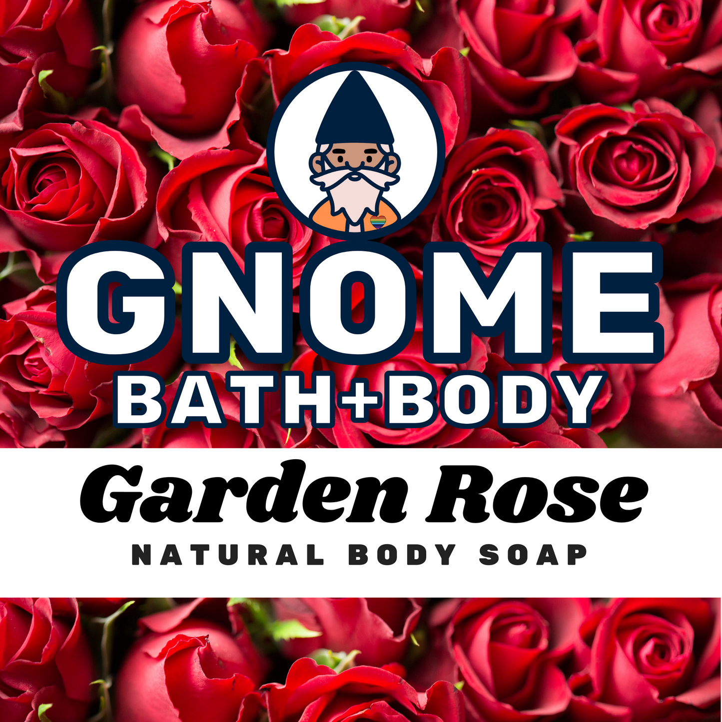 Garden Rose Natural Body Soap