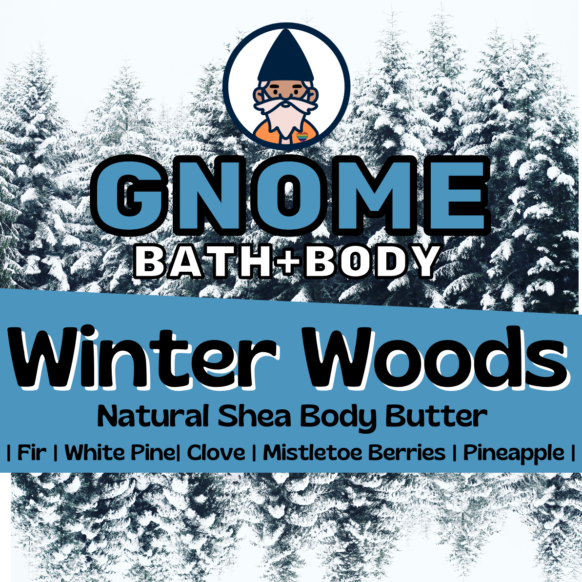 Winter Woods Natural Body Butter